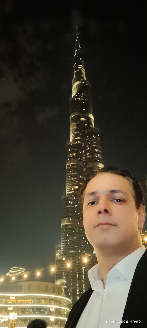 Selfie with Burj Khalifa