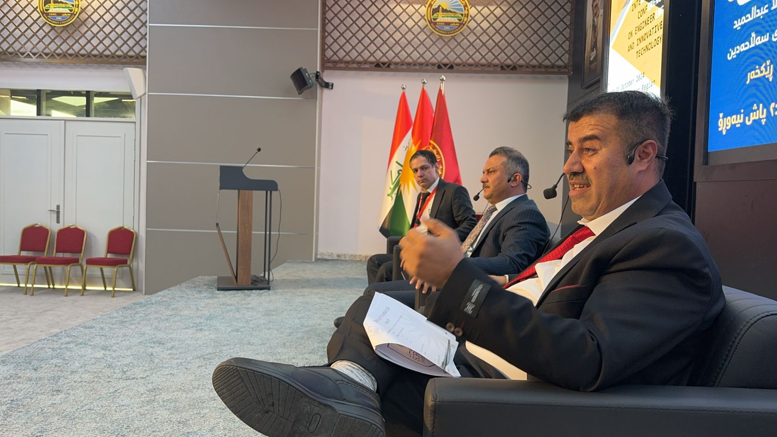 Leading the master class on Kurdish language AI development