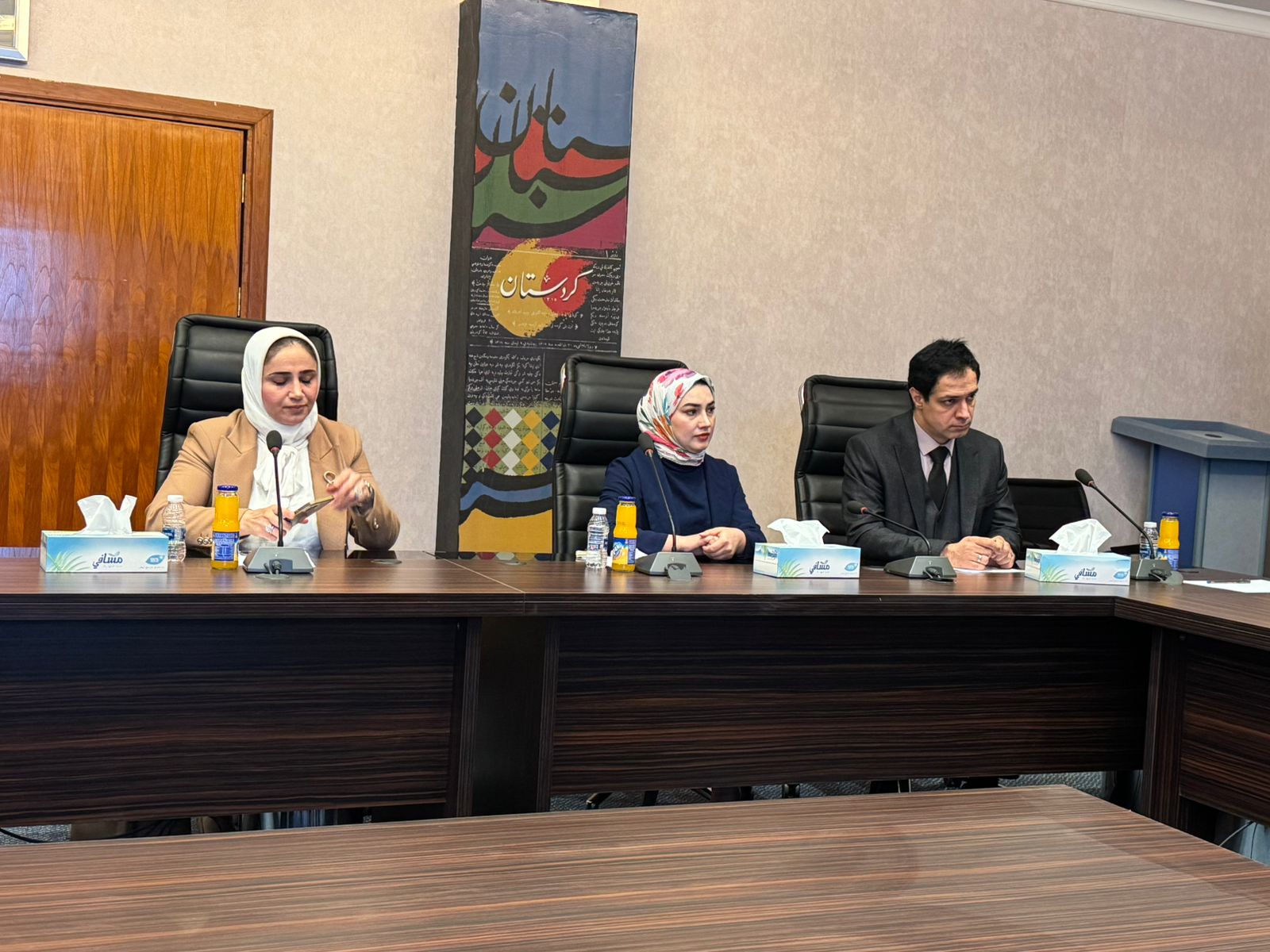 Polla Fattah signing the historic MOU