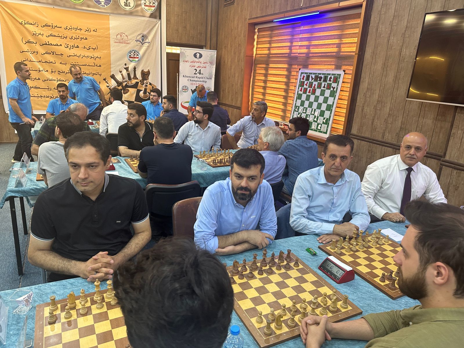 Our Salahaddin University-Erbil team celebrating their championship victory